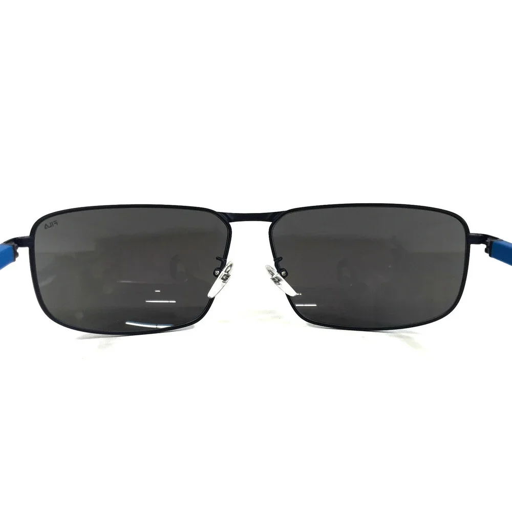 Fila Sunglasses SFI446 COL.696B Matte Blue Frames with Smoke Blue Mirror Lenses
